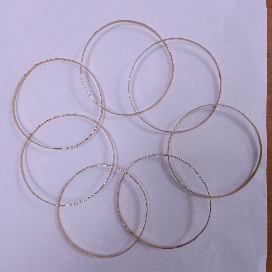 SEMANARIO DE PULSERAS ORO 14 K 48.4 GRMS (SEMINUEVO)