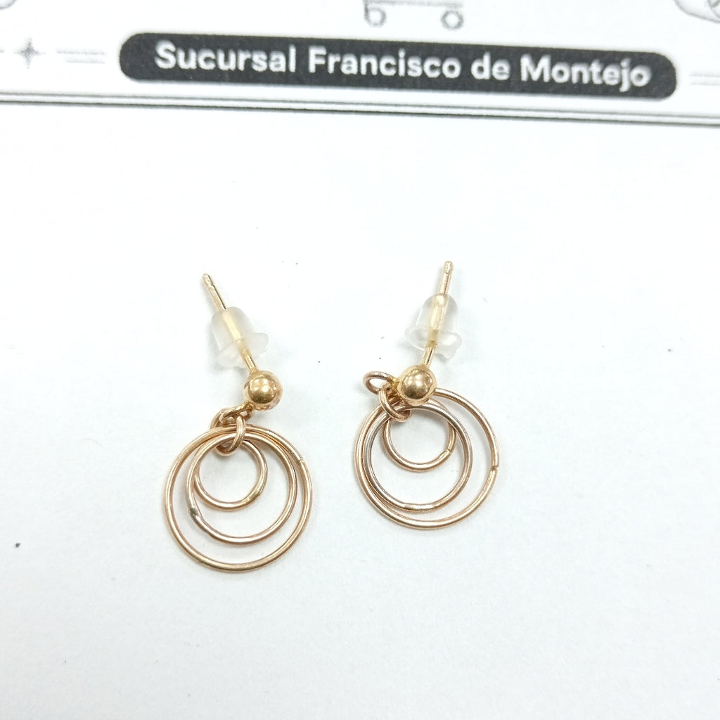 BROQUELES PAR ORO 10 K 1,20 GRMS (SEMINUEVO)
