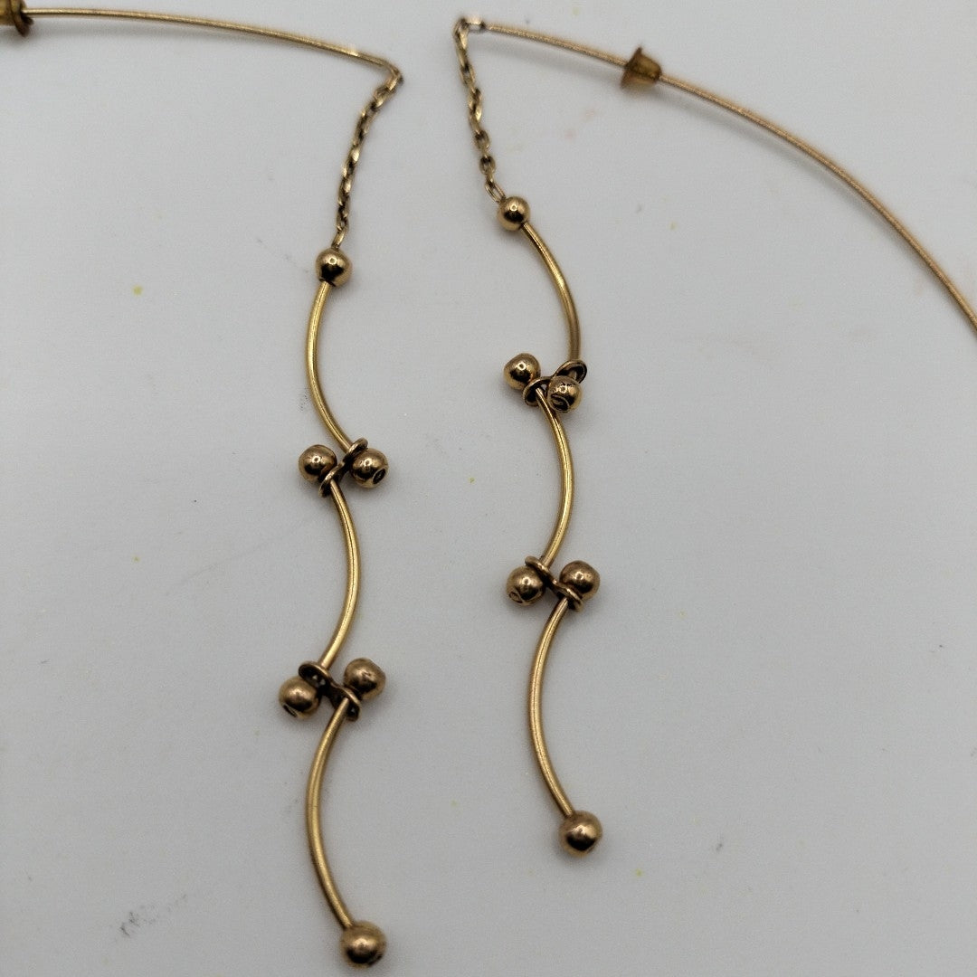 ARETES PAR ORO 10 K 2.9 GRMS (SEMINUEVO)