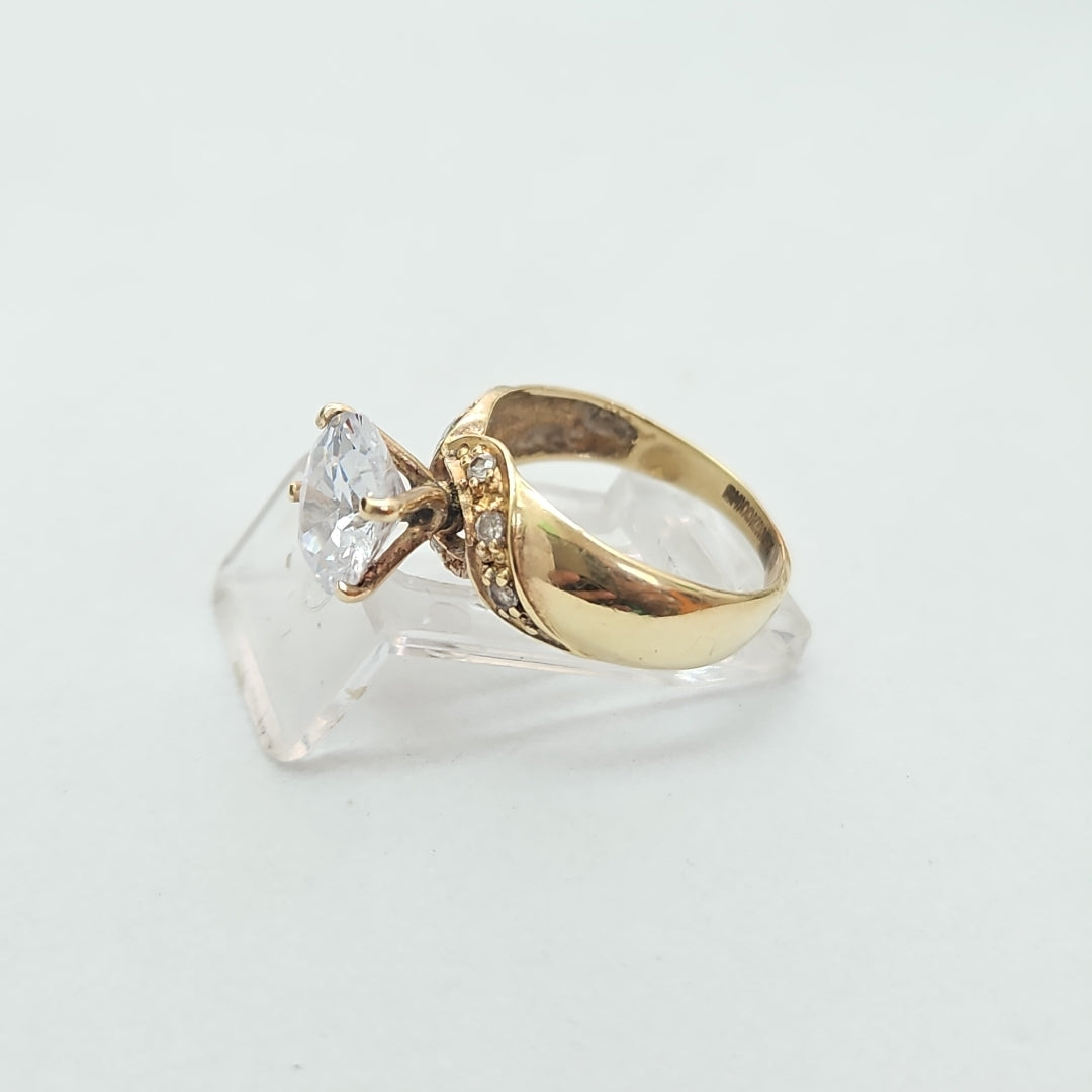 ANILLO ORO 10 K 3.2 GRMS (SEMINUEVO)