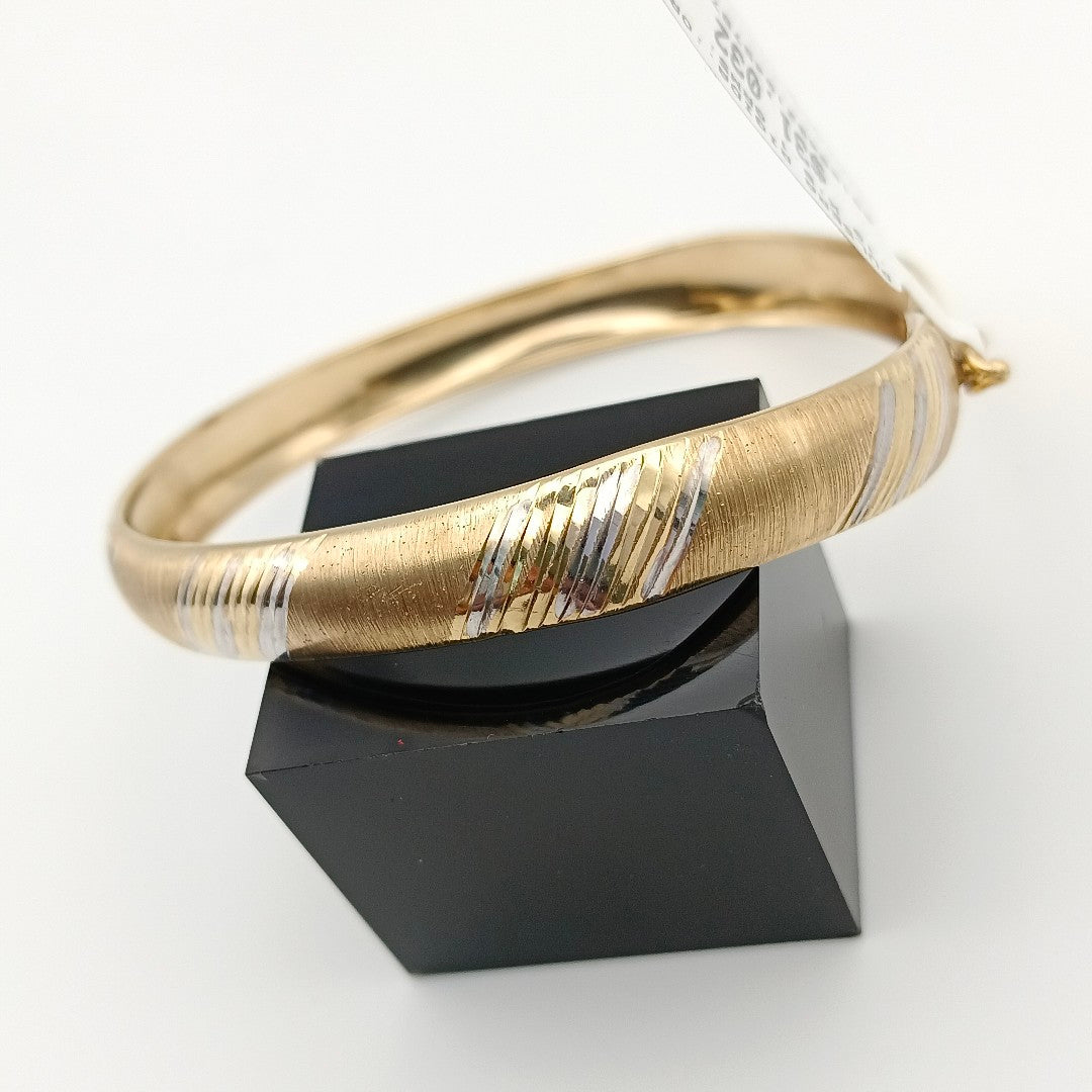 PULSERA RIGIDA ORO 10 K 6.1 GRMS (SEMINUEVO)