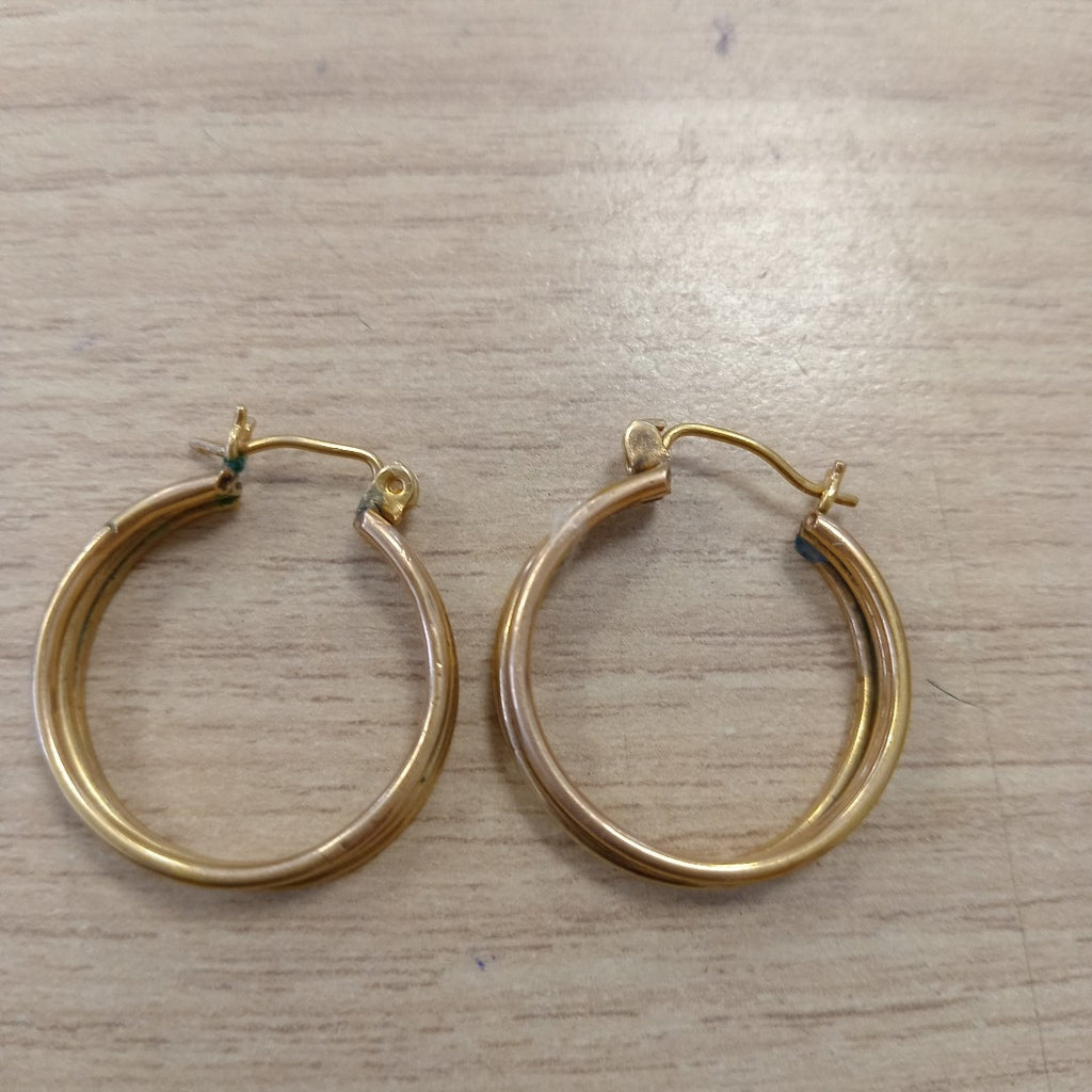 ARRACADAS PAR ORO 14 K 2.6 GRMS (SEMINUEVO)