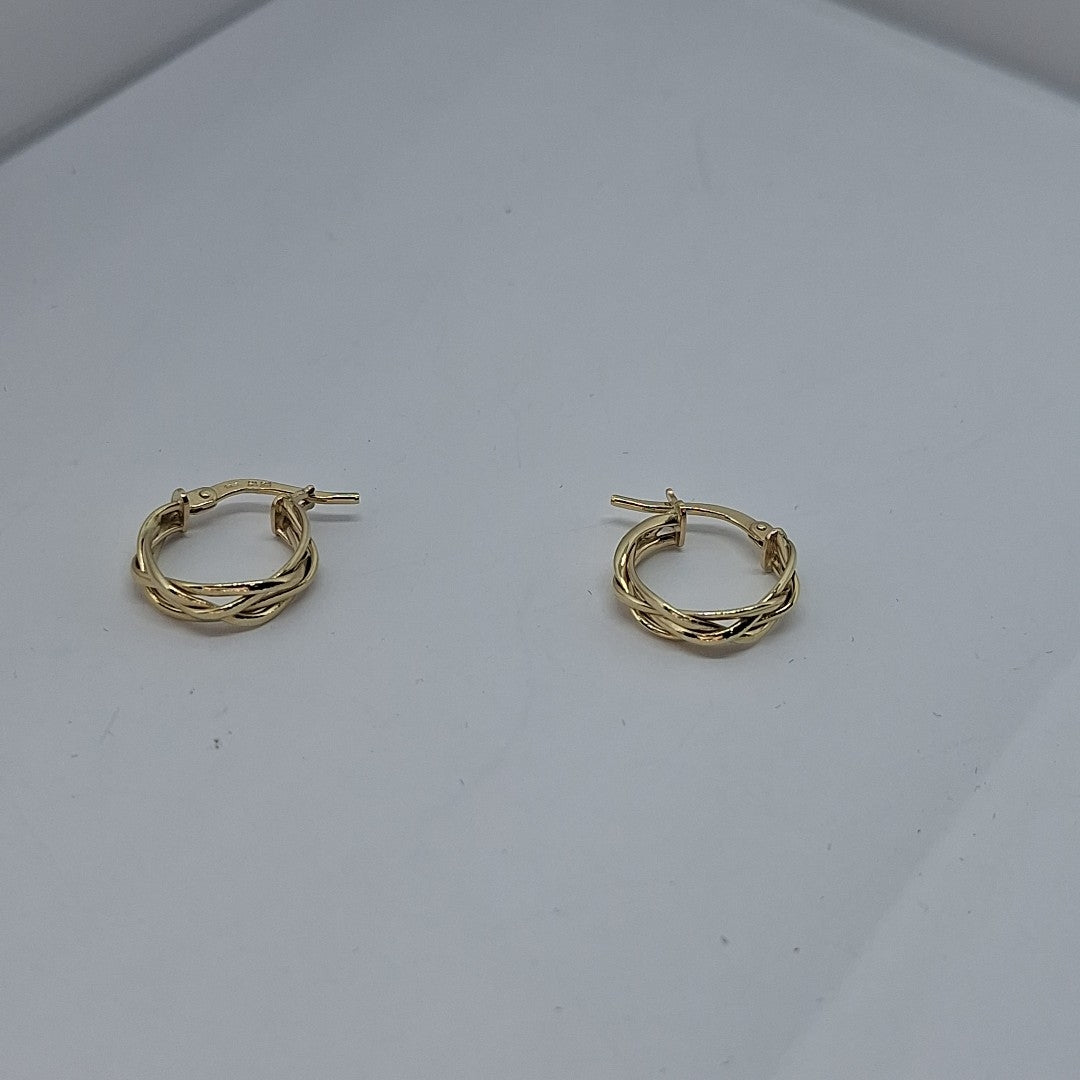 ARRACADAS ORO 14K 1.4 (NUEVO)