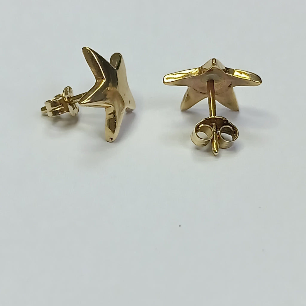 ARETES PAR ORO 14 K 1.9 GRMS (SEMINUEVO)