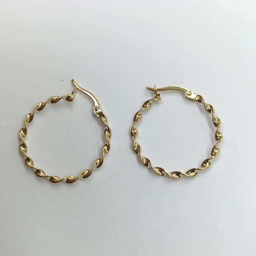 ARRACADAS ORO 14K 1.5 (NUEVO)