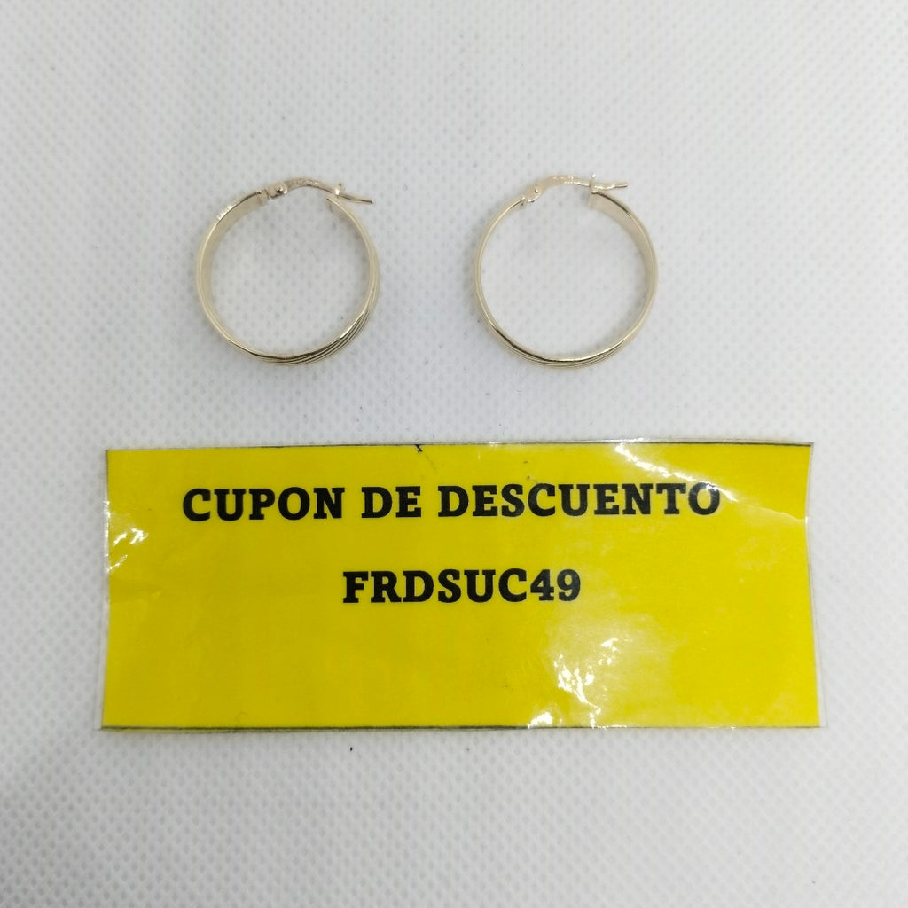 ARRACADAS ORO 10K 2 (NUEVO)