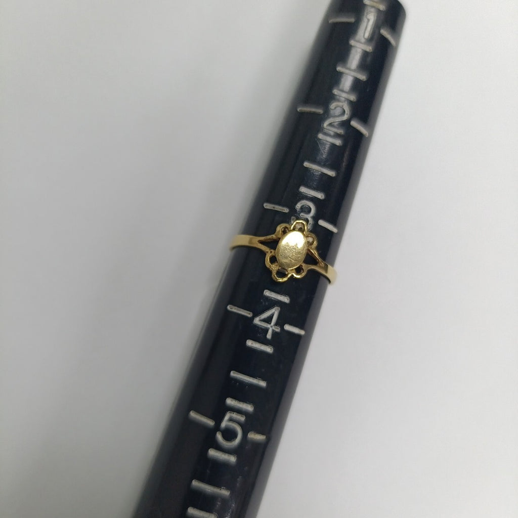 ANILLO ORO 10 K 0,70 GRMS (SEMINUEVO)