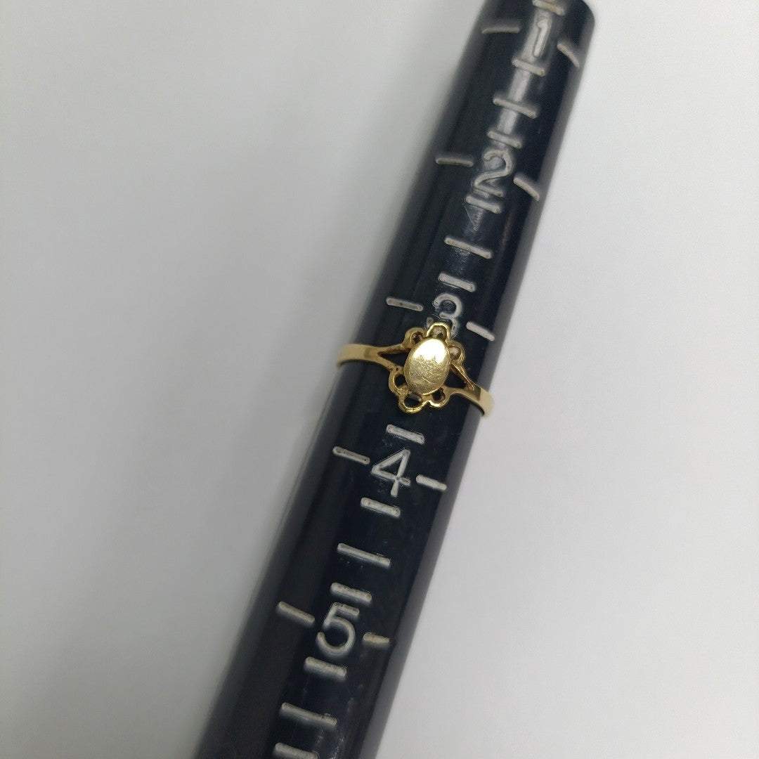 ANILLO ORO 10 K 0,70 GRMS (SEMINUEVO)