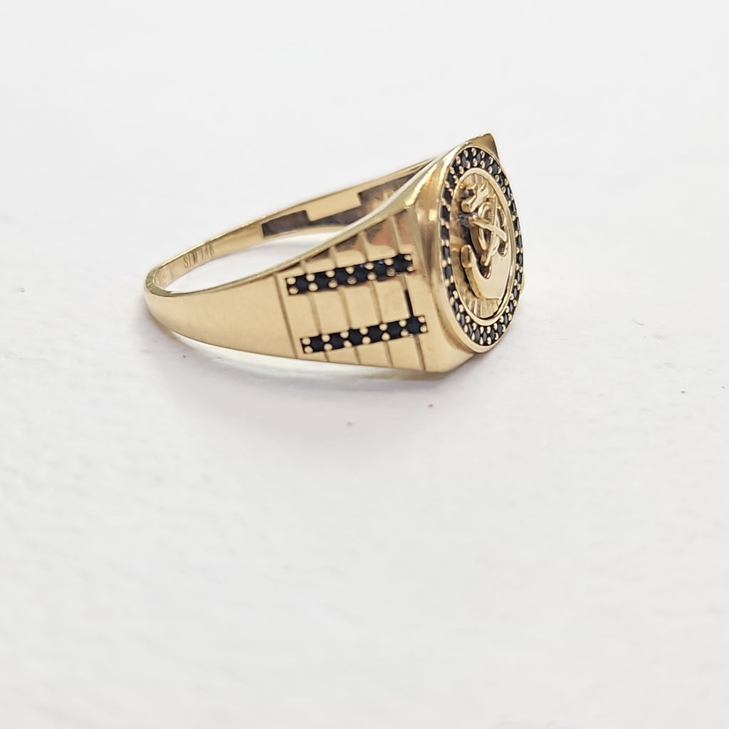 ANILLO ORO 14 K 5.1 GRMS (SEMINUEVO)