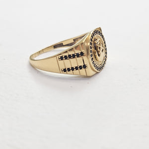 ANILLO ORO 14 K 5.1 GRMS (SEMINUEVO)