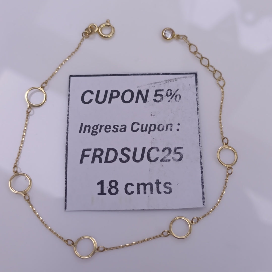 PULSERAS DAMA ORO 14K 0.9 (NUEVO)