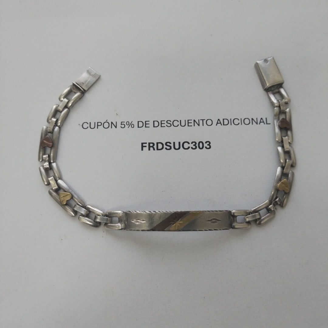 BRAZALETE PLATA 6.6 GRMS (SEMINUEVO)