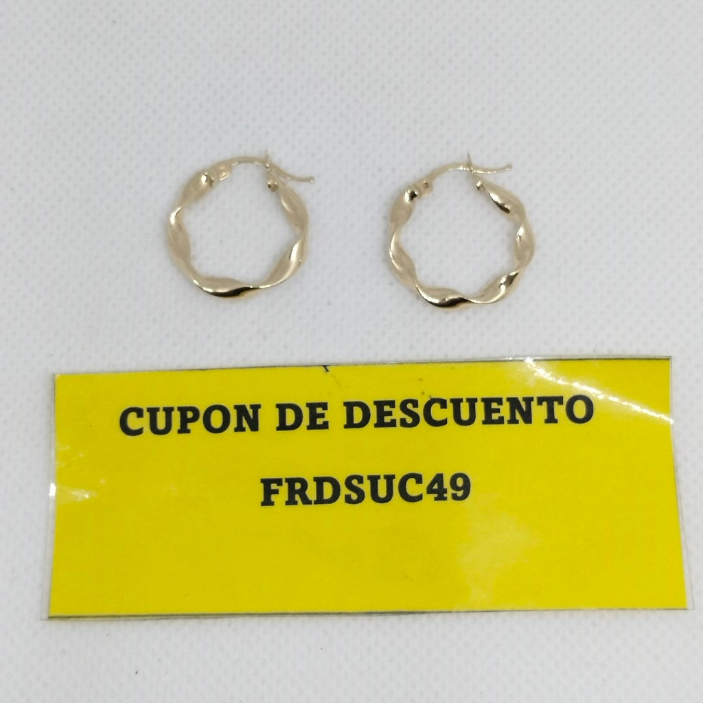ARRACADAS ORO 14K 1.6 (NUEVO)