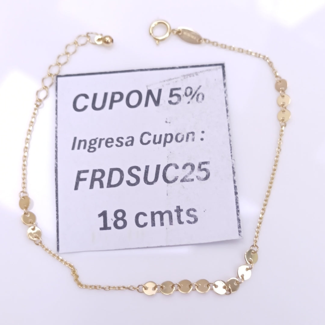 PULSERAS DAMA ORO 14K 1 (NUEVO)