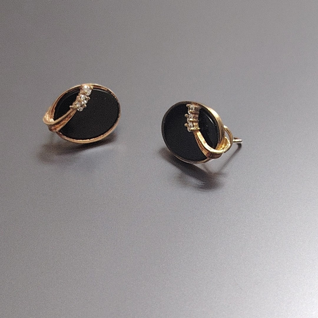 ARETES PAR ORO 14 K 6.2 GRMS (SEMINUEVO)