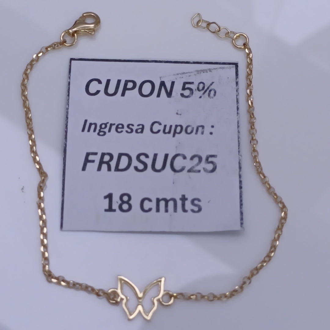 PULSERAS DAMA ORO 14K 1.3 (NUEVO)