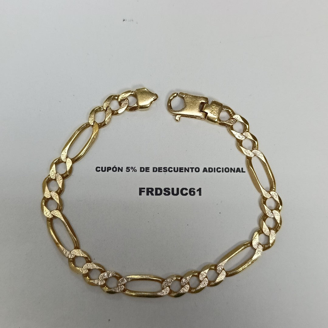 PULSERA ORO 14 K 19.3 GRMS (SEMINUEVO)