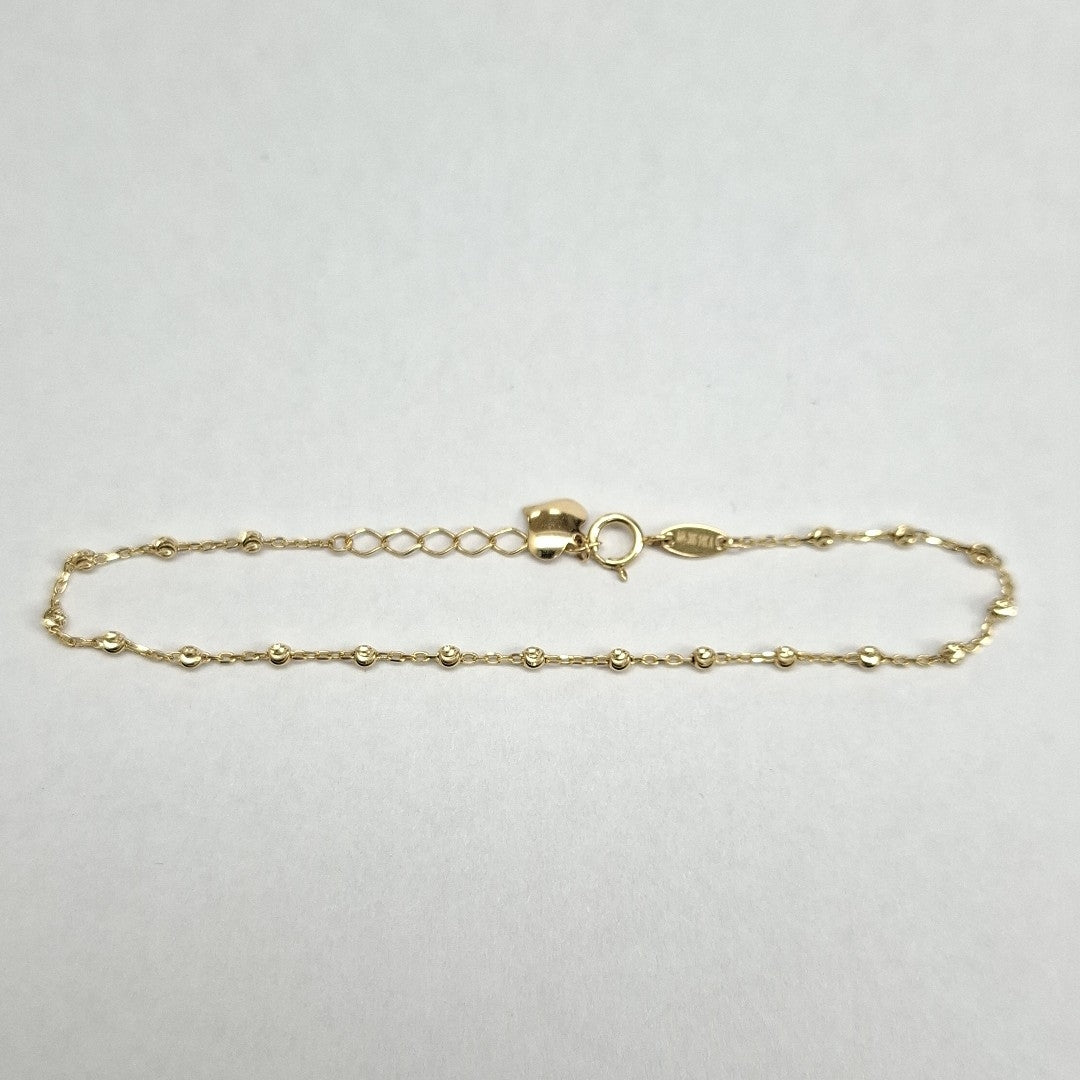 PULSERAS DAMA ORO 14K 1.1 (NUEVO)