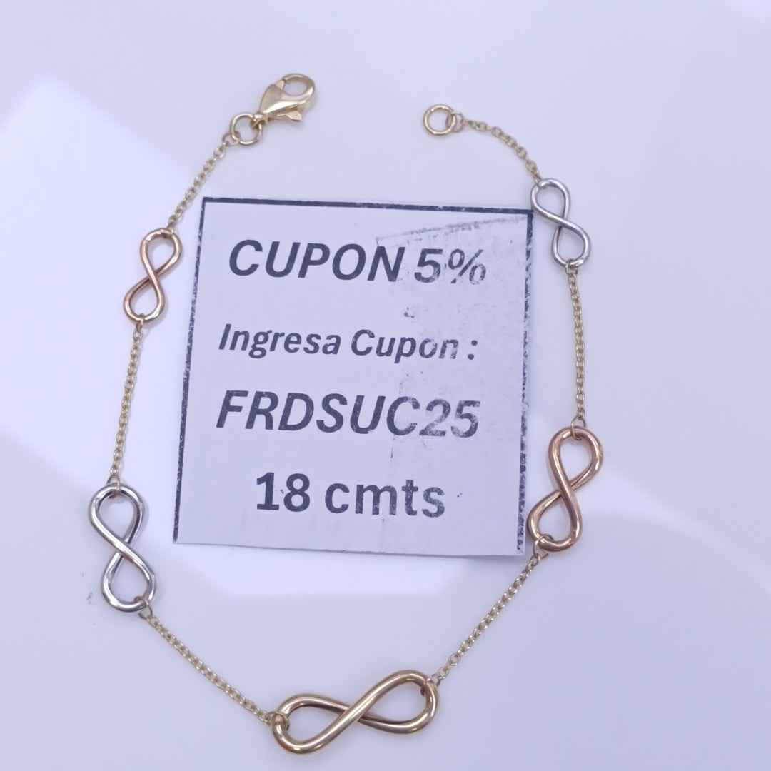PULSERAS DAMA ORO 14K 1.6 (NUEVO)