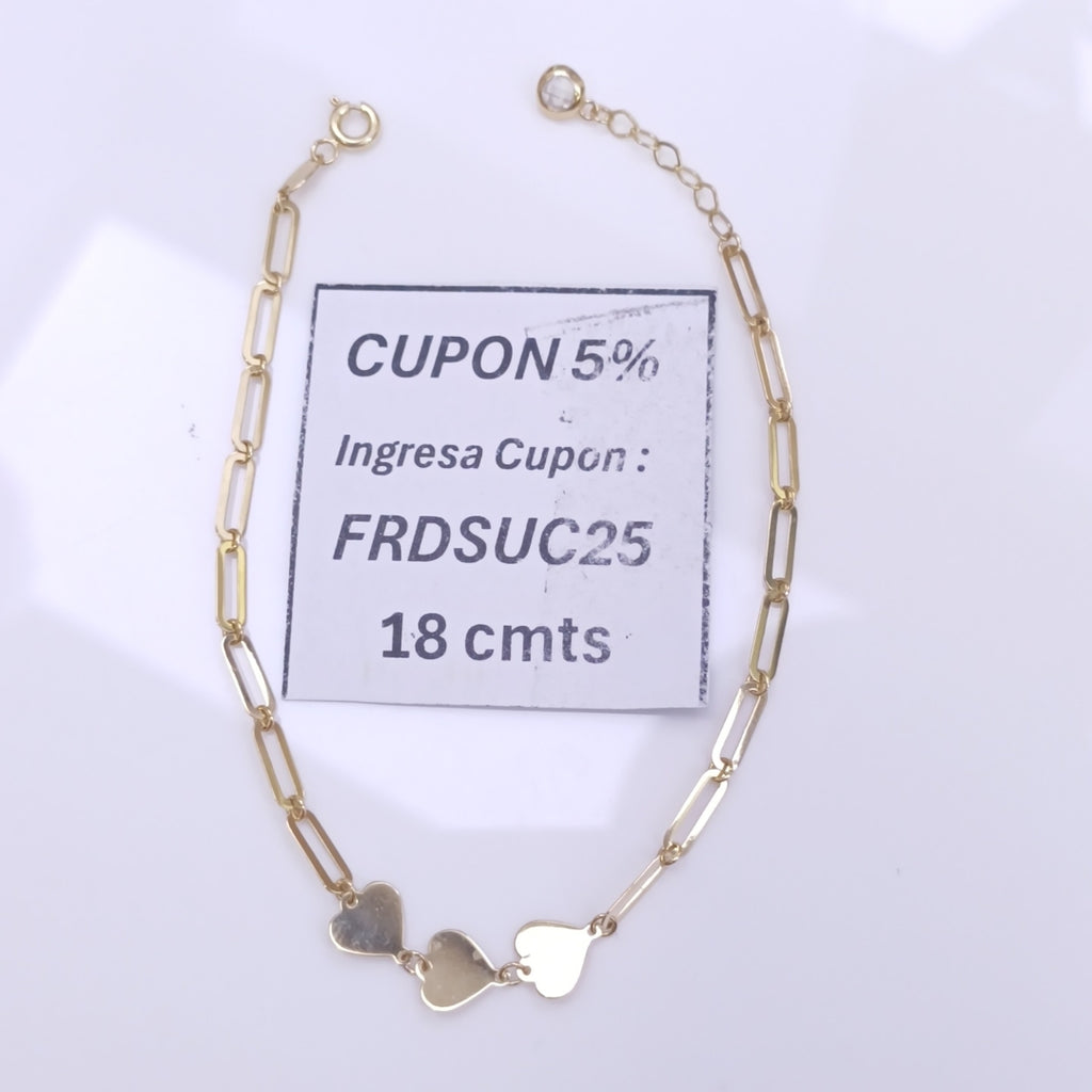 PULSERAS DAMA ORO 14K 1.8 (NUEVO)