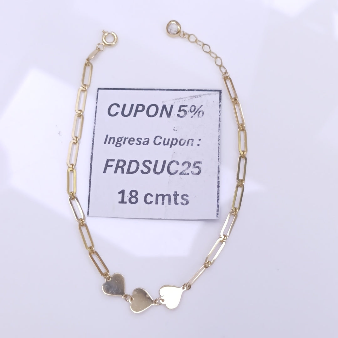 PULSERAS DAMA ORO 14K 1.8 (NUEVO)