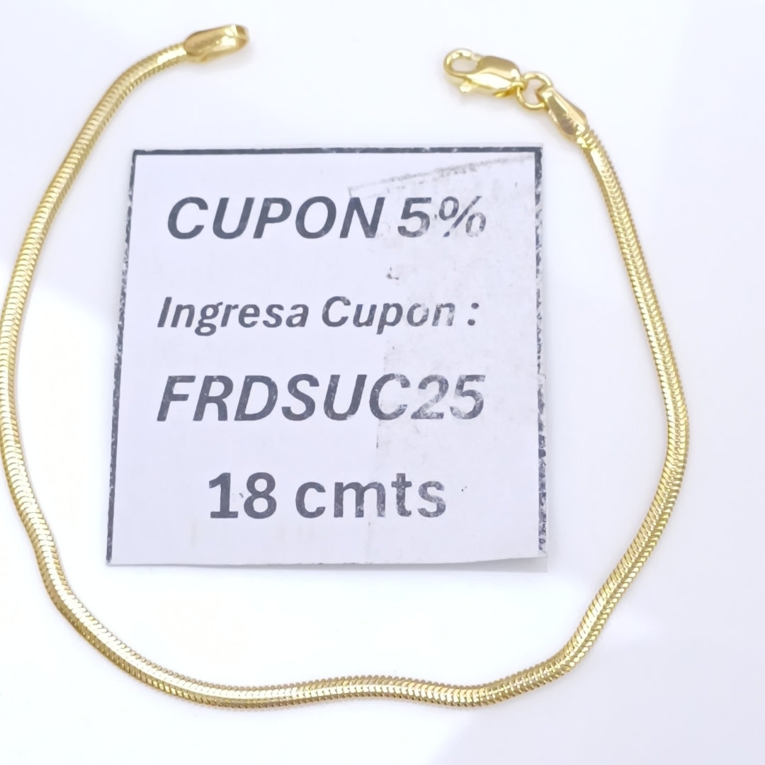 PULSERAS DAMA ORO 14K 1.9 (NUEVO)