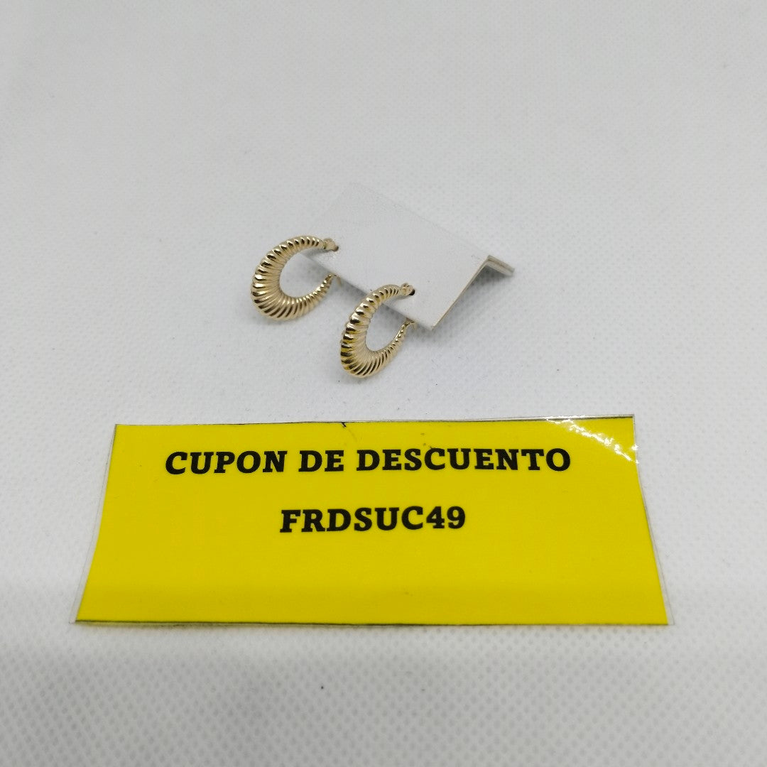 ARRACADAS ORO 14K 1 (NUEVO)