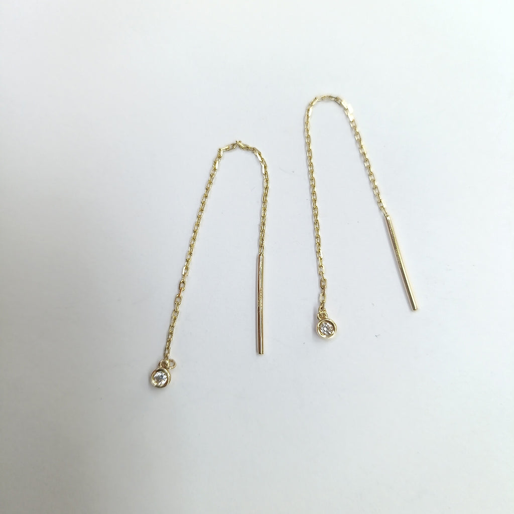 BROQUELES ORO 14K 0.9 (NUEVO)