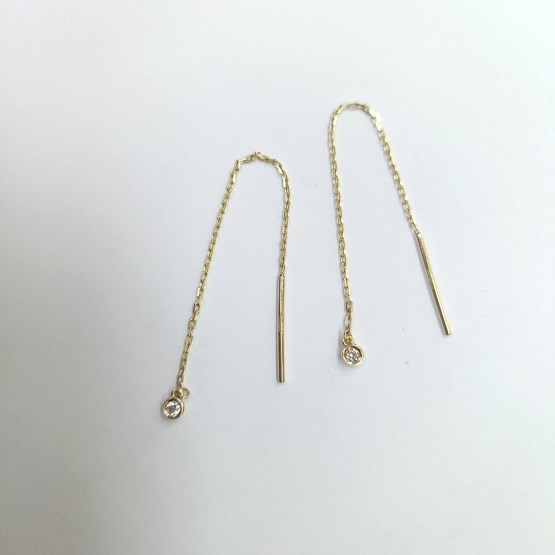 BROQUELES ORO 14K 0.9 (NUEVO)