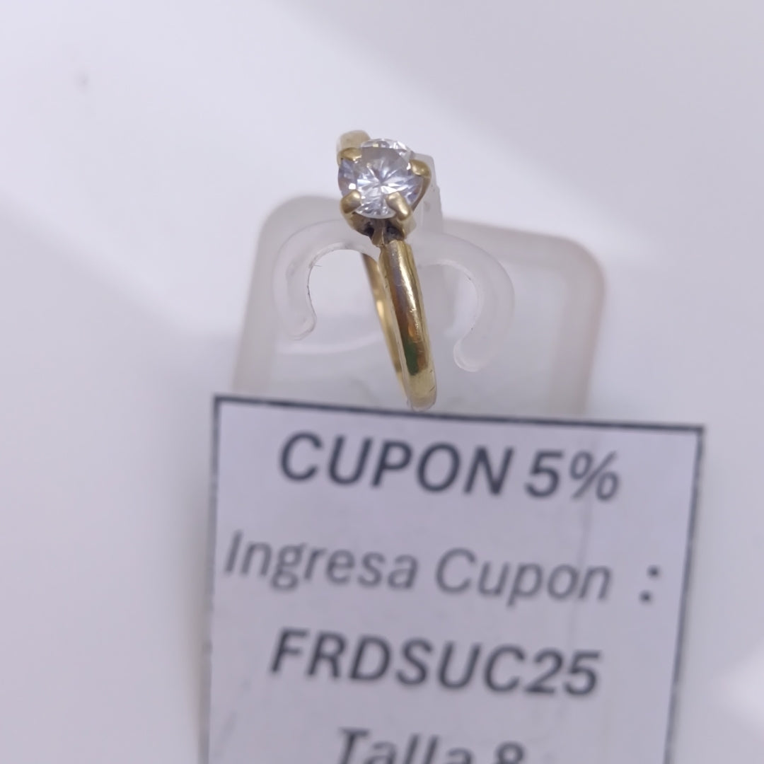 ANILLITO ORO 14 K 2.2 GRMS (SEMINUEVO)