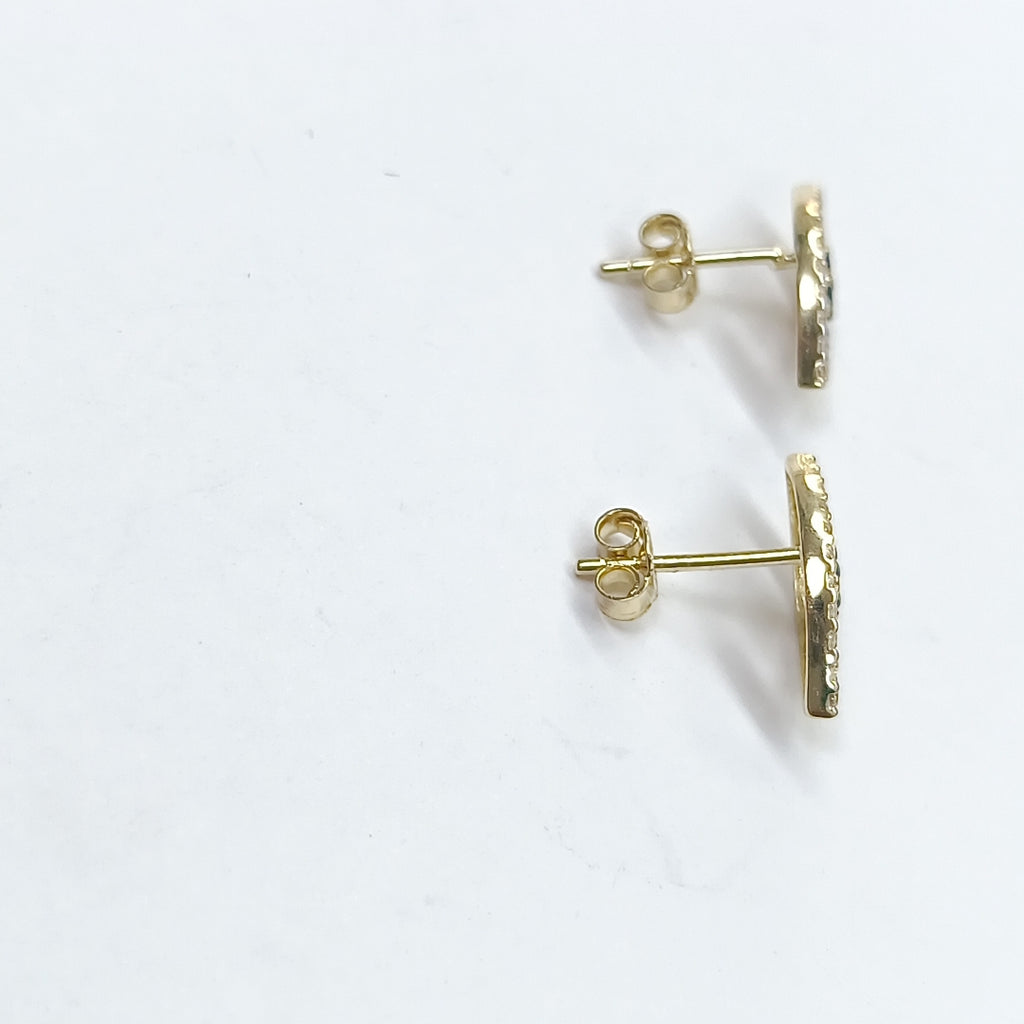 BROQUELES ORO 14K 1.5 (NUEVO)