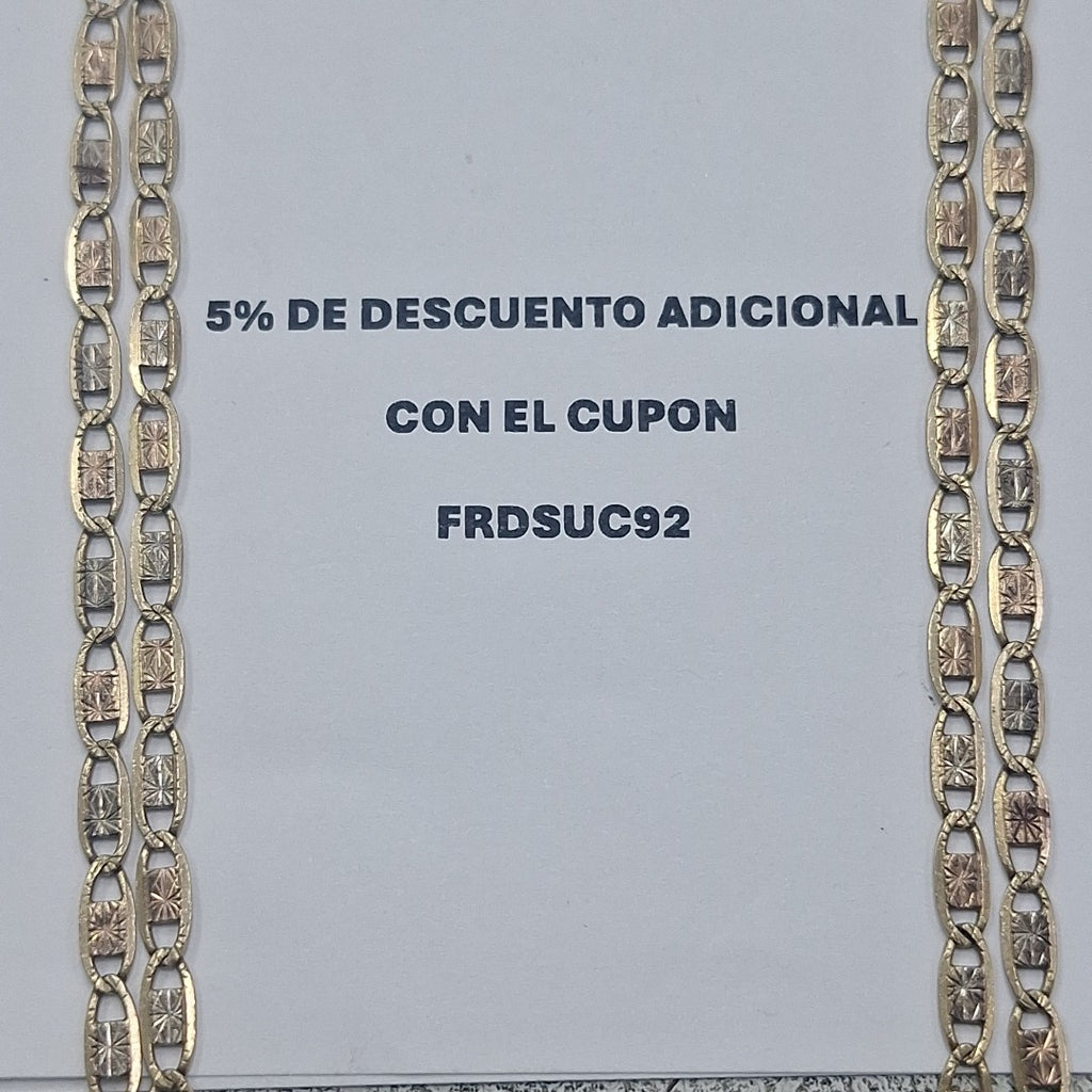 CADENA ORO 10 K 12,40 GRMS (SEMINUEVO)