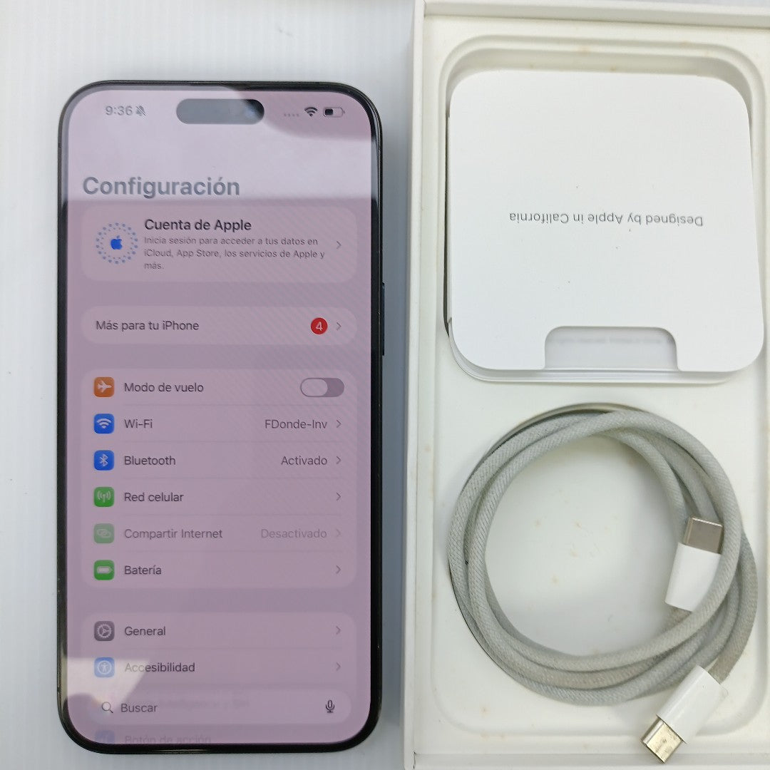 CELULAR APPLE IPHONE 15 PRO MAX A3105 (2023) 256 GB 8 GB RAM (SEMINUEVO)