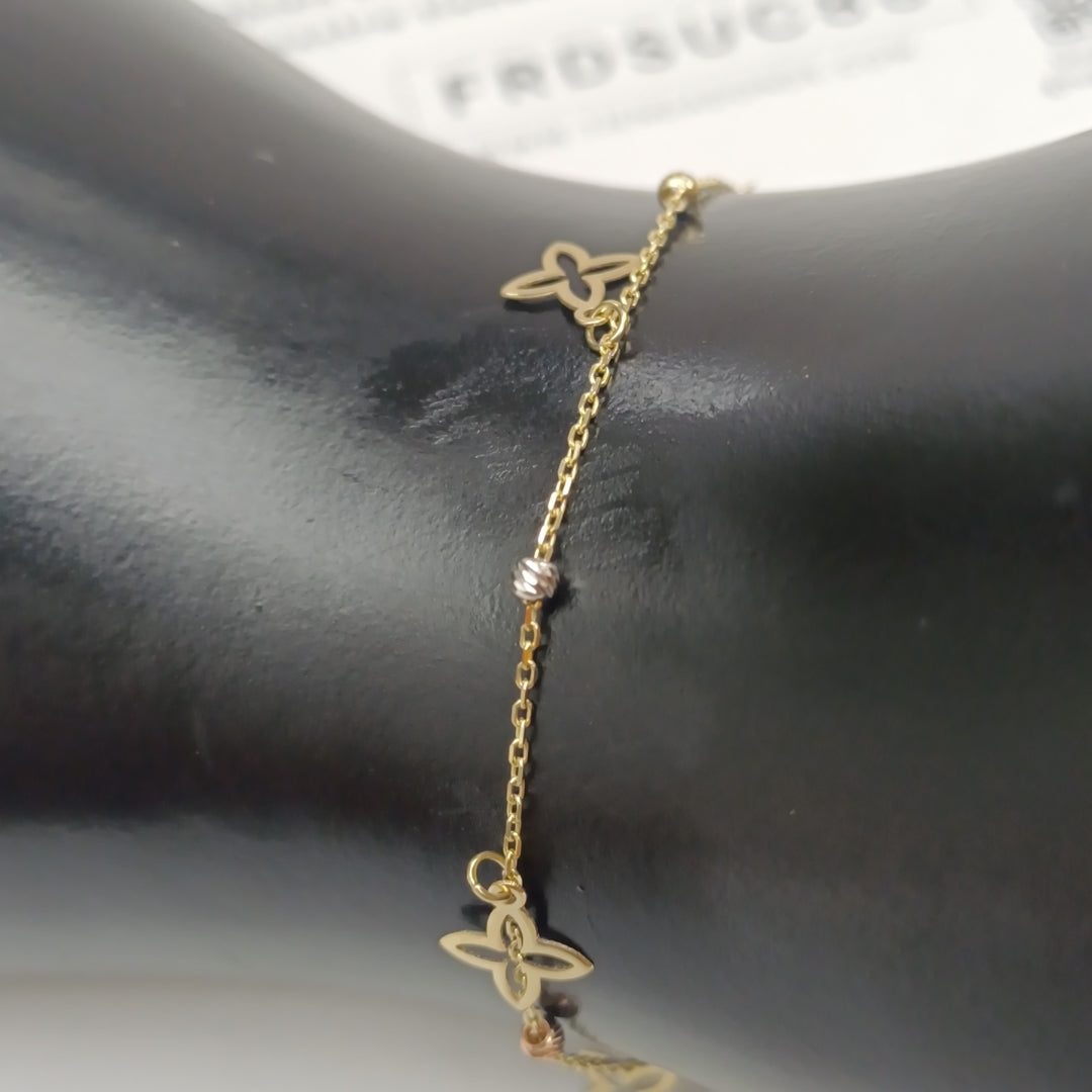 PULSERAS DAMA ORO 14K 1.1 (NUEVO)