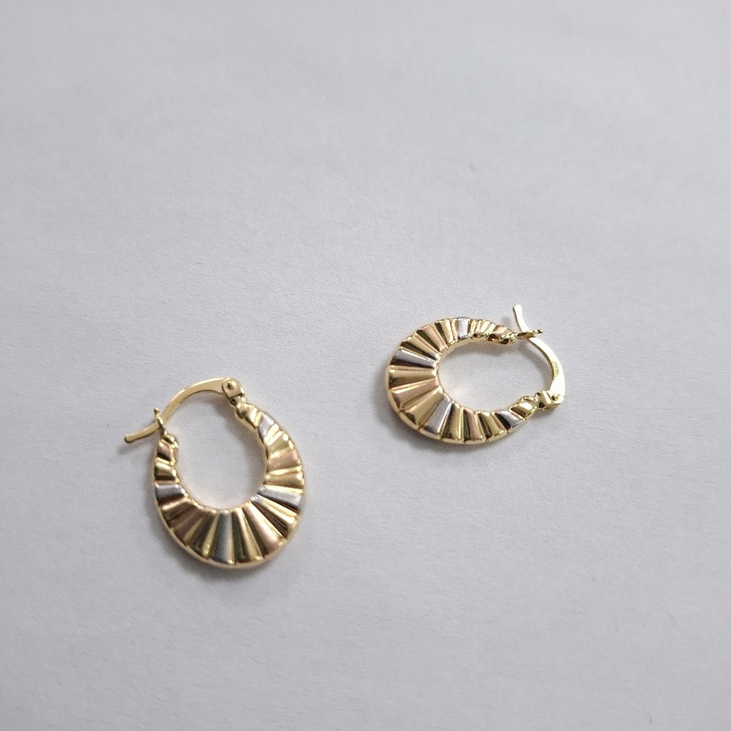 ARRACADAS ORO 14K 1.5 (NUEVO)