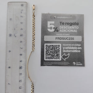 ESCLAVA ORO 10 K 3.6 GRMS (SEMINUEVO)