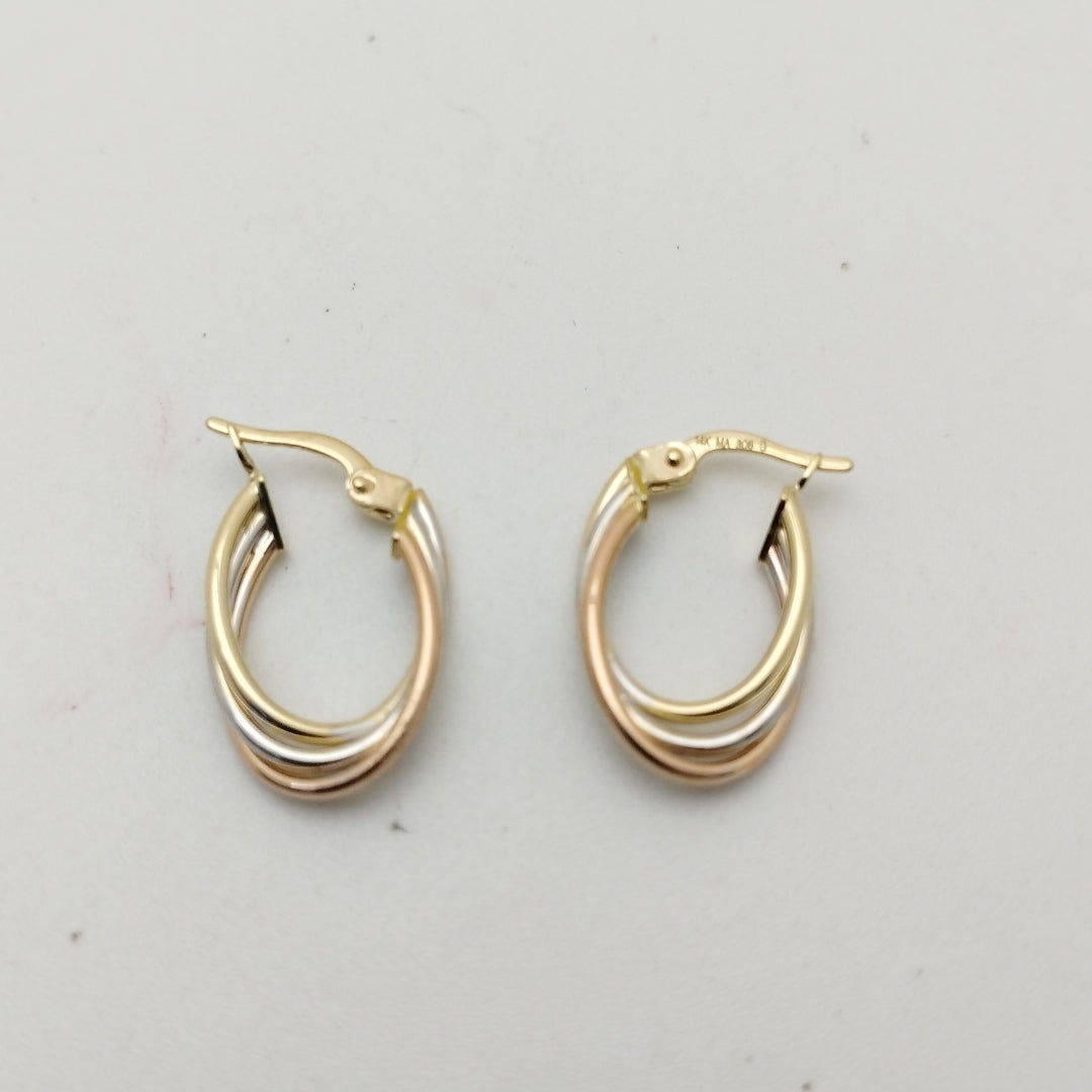 ARRACADAS ORO 14K 1.5 (NUEVO)