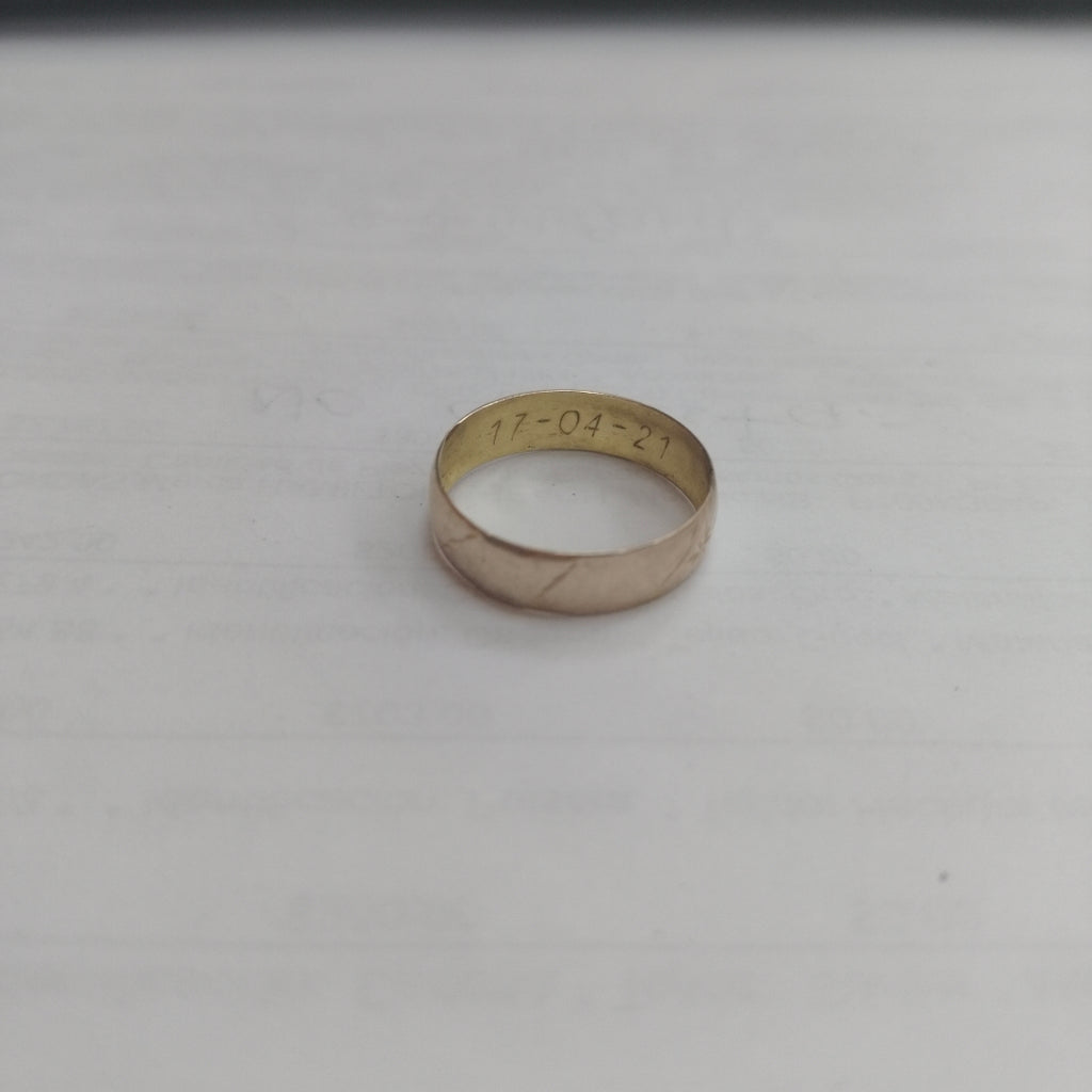 ARGOLLA ORO 10 K 1.3 GRMS (SEMINUEVO)