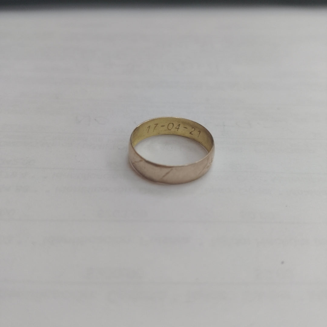 ARGOLLA ORO 10 K 1.3 GRMS (SEMINUEVO)