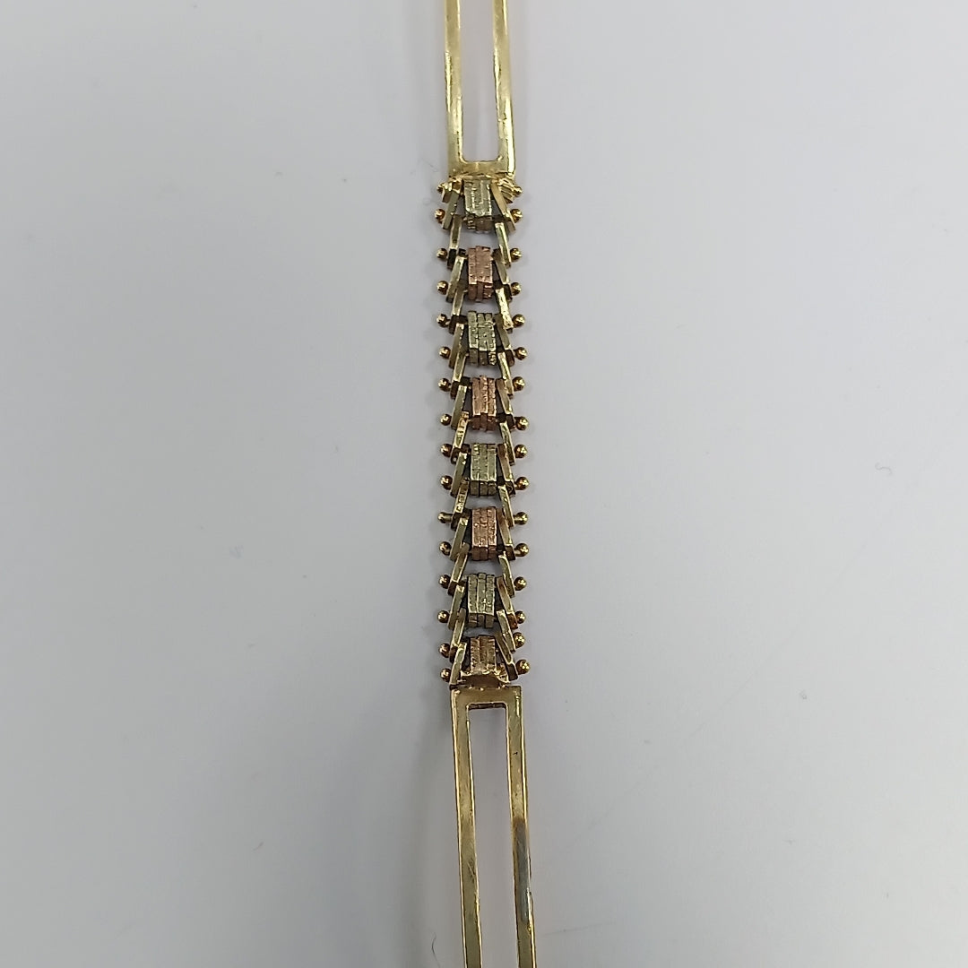 PULSERA ORO 14 K 7.6 GRMS (SEMINUEVO)