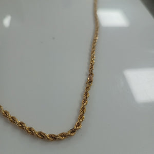 CADENA ORO 8 K 3.8 GRMS (SEMINUEVO)