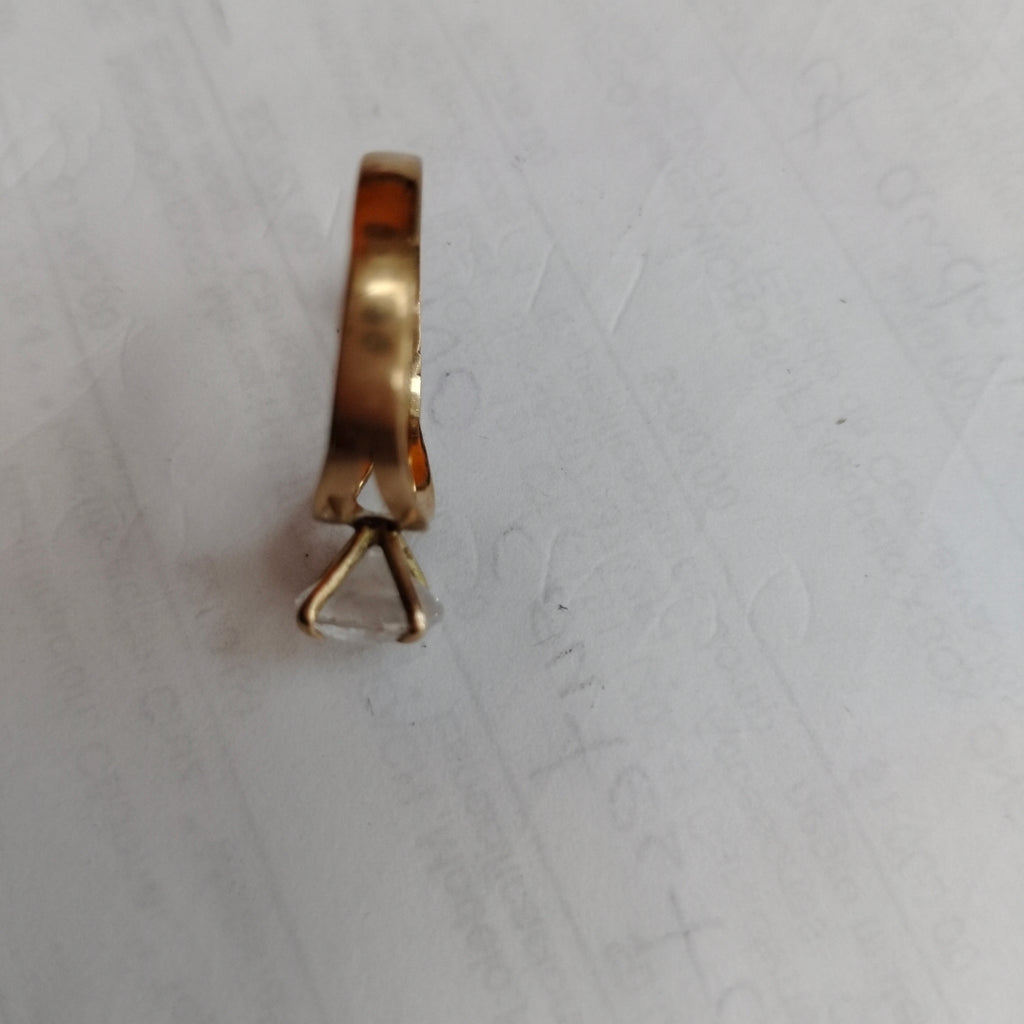 SOLITARIO ORO 10 K 1.8 GRMS (SEMINUEVO)