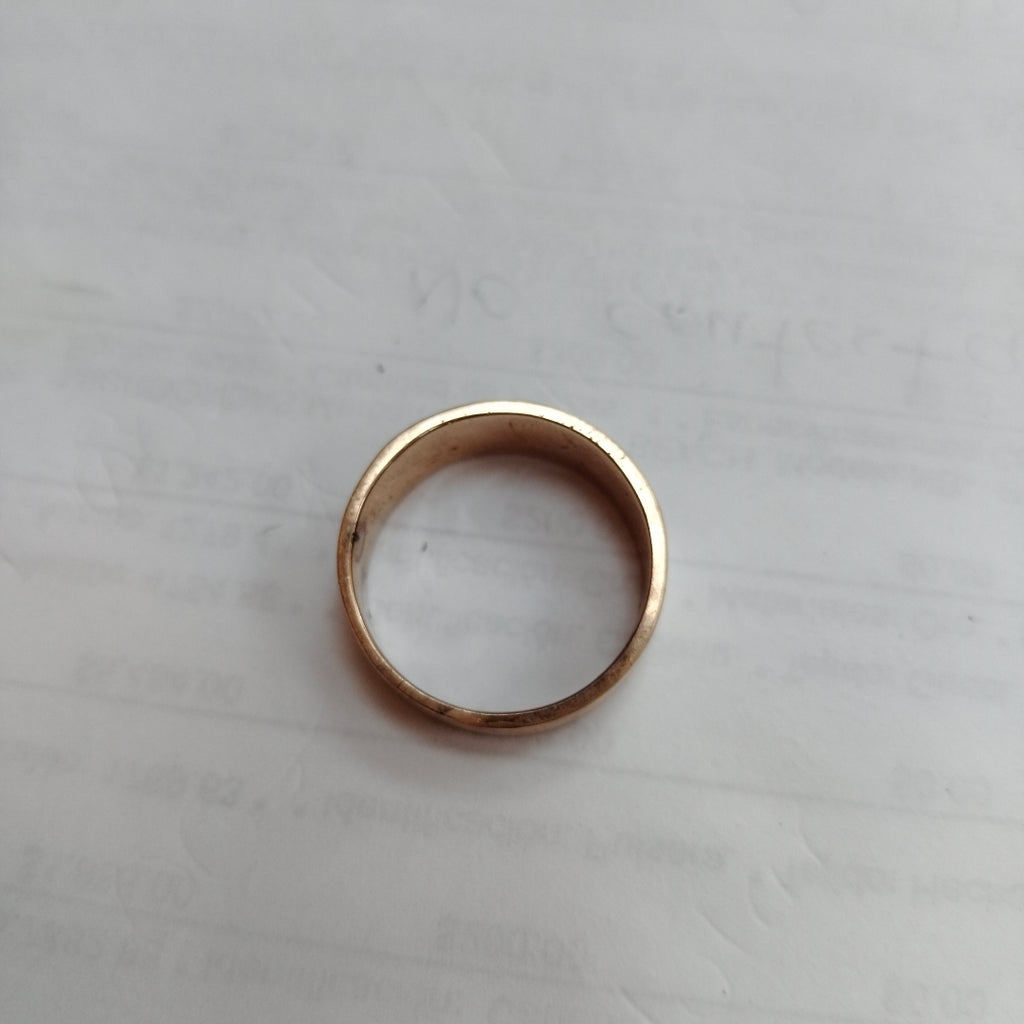 ANILLO DE GRADUACIÓN ORO 10 K 5 GRMS (SEMINUEVO)