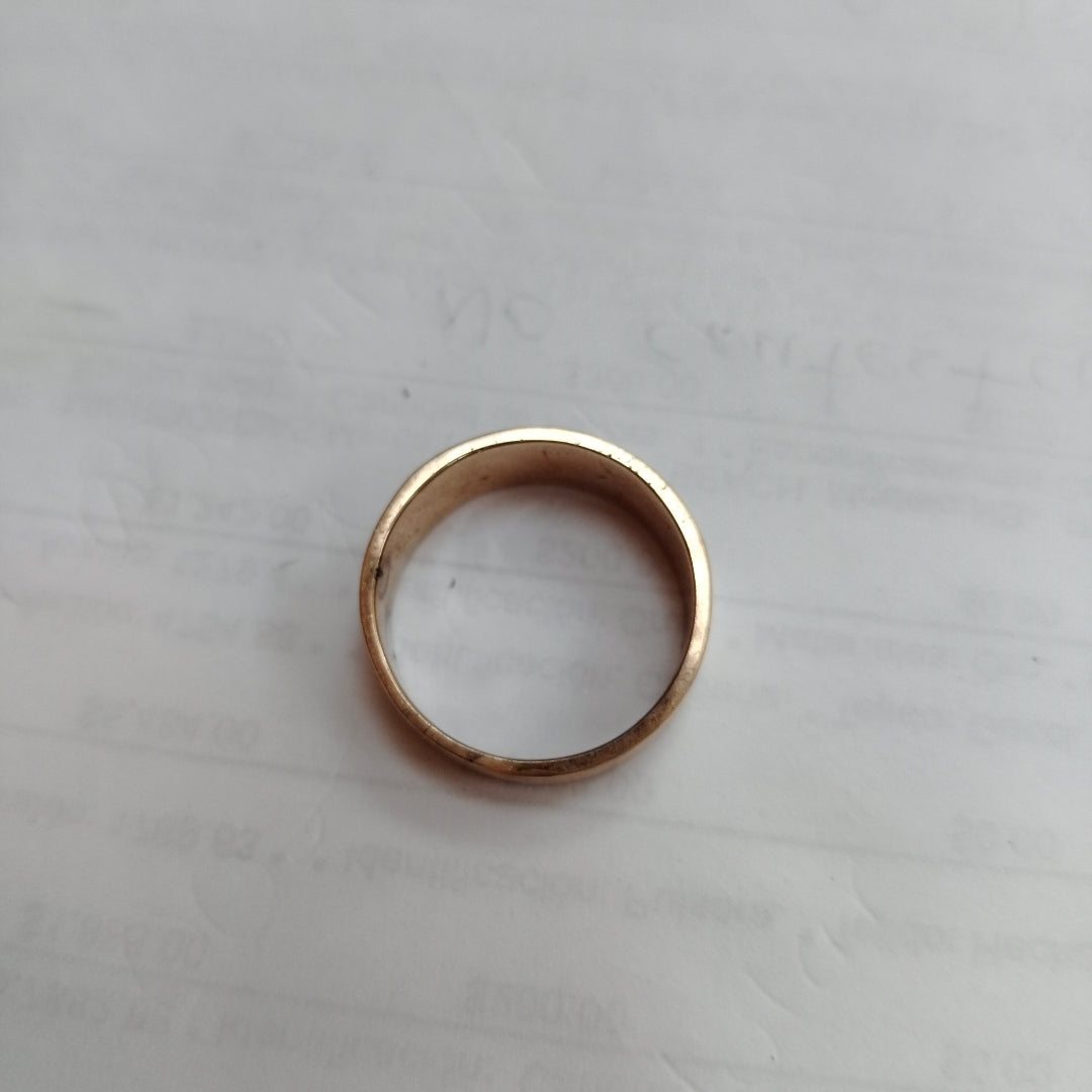 ANILLO DE GRADUACIÓN ORO 10 K 5 GRMS (SEMINUEVO)