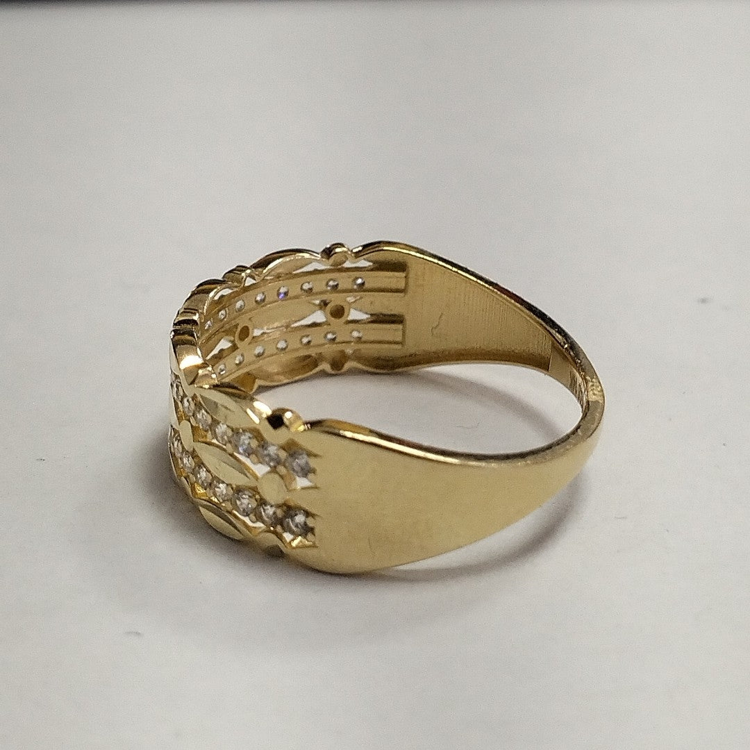 ANILLOS DAMA ORO 14K 2 (NUEVO)