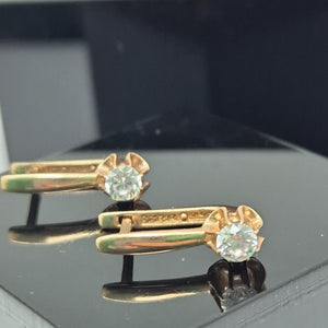ARETES PAR ORO 14 K 3,00 GRMS (SEMINUEVO)