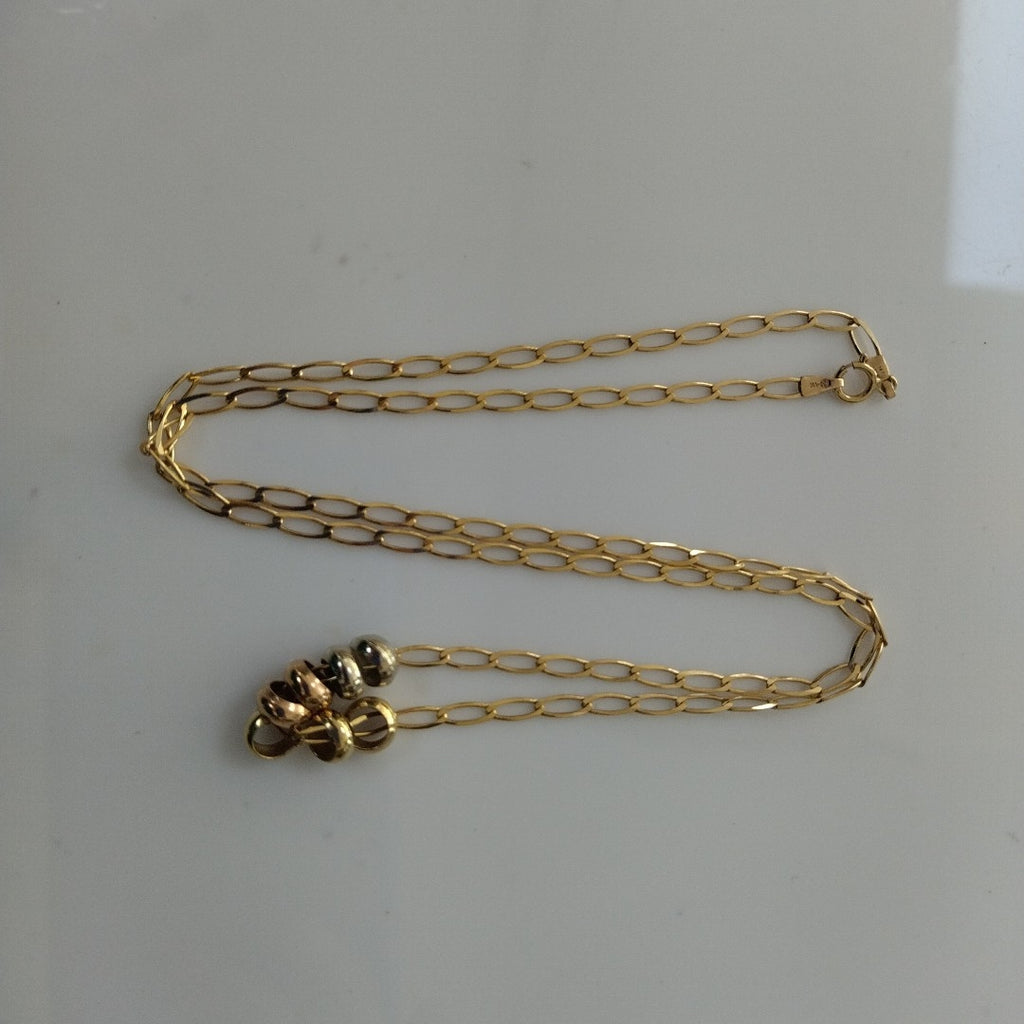 GARGANTILLA ORO 14 K 5.6 GRMS (SEMINUEVO)