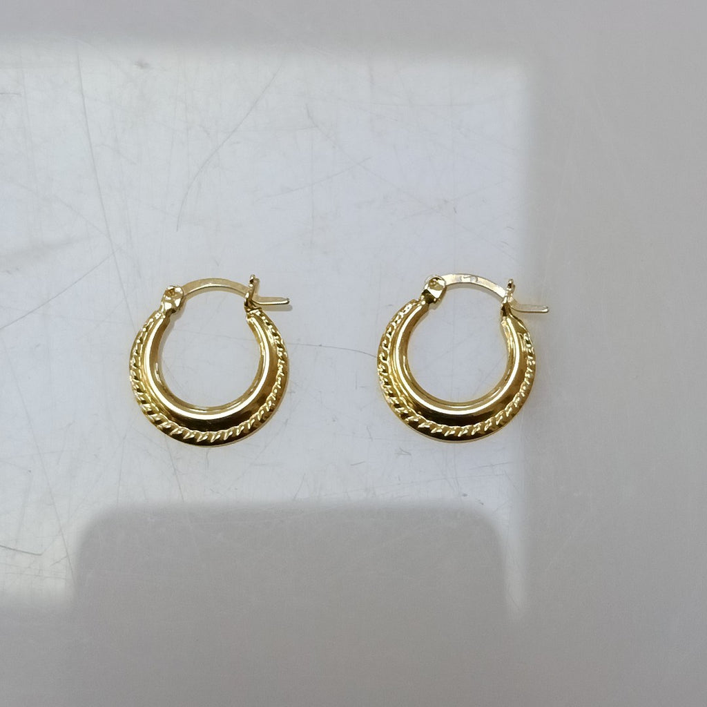 ARRACADAS ORO 14K 0.6 (NUEVO)