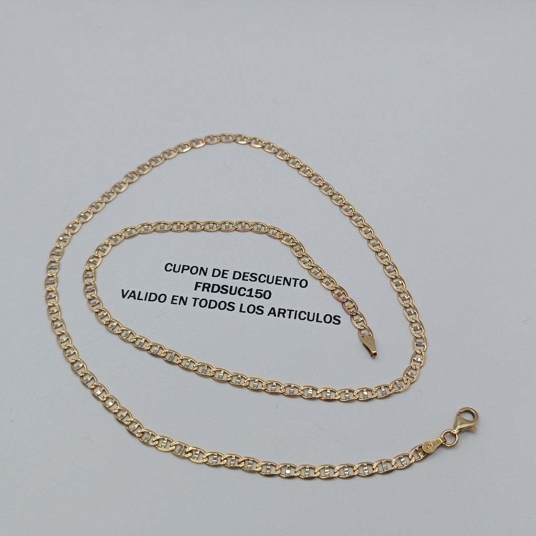 CADENA ORO 14 K 7.8 GRMS (SEMINUEVO)