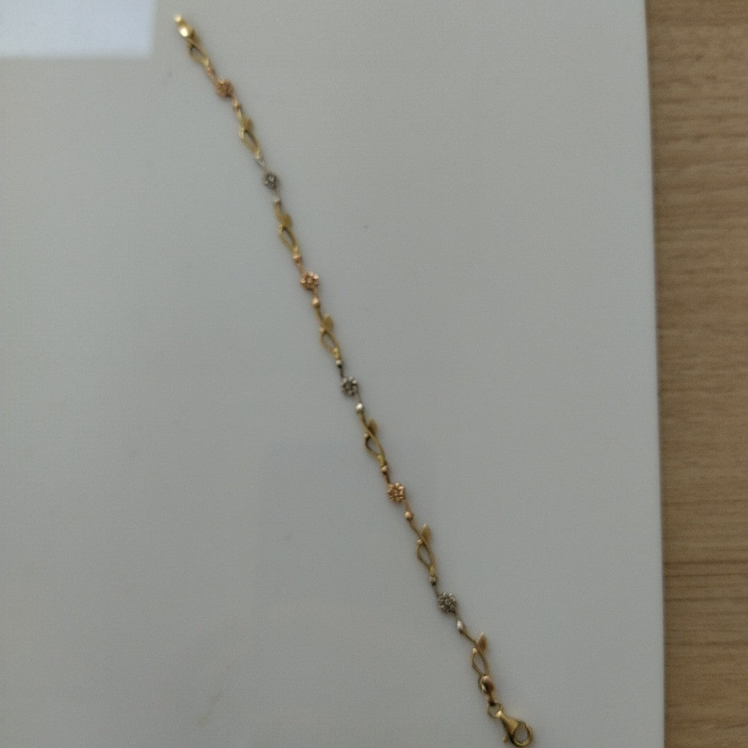 PULSERA ORO 14 K 3.9 GRMS (SEMINUEVO)